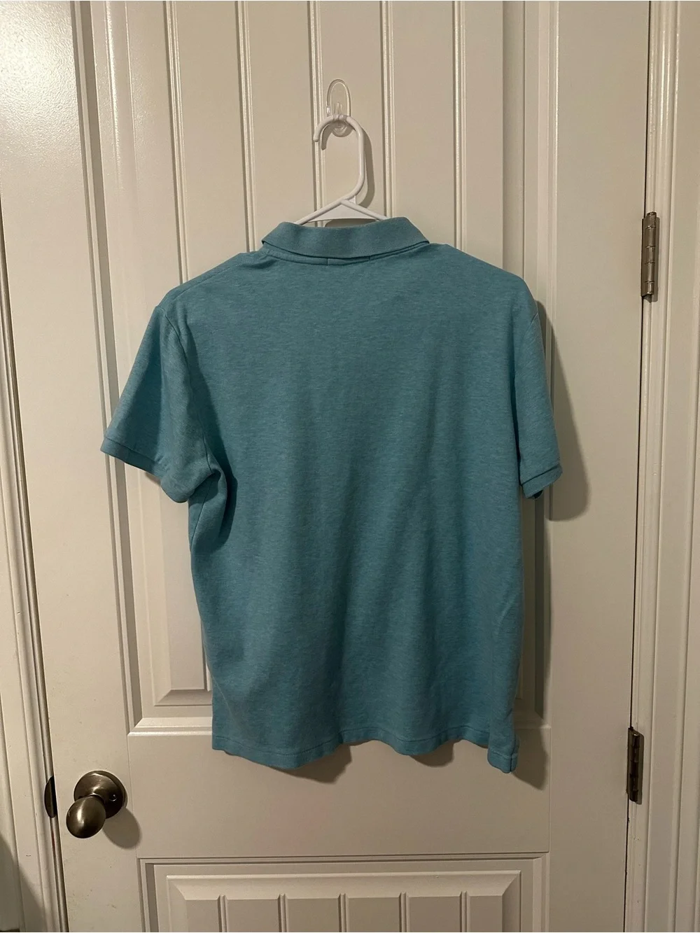 Ralph Lauren Men's Slim Fit Seafoam Sea Blue/Green Polo Shirt